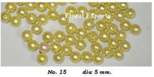 BEADS NO. 15 (dia. 5 mm.)