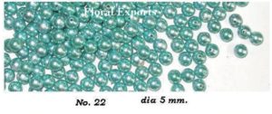 BEADS NO. 22 (dia 5 mm.)