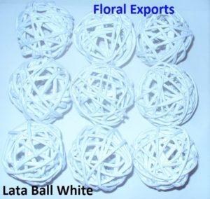 Lata Ball White