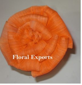 MAIZE FLOWER 10 CM. RED