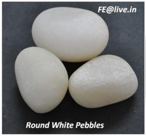 ROUND WHITE PEBBLES