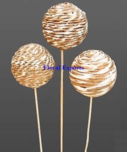 SOLA ROPE BALL 6 CM. ON STICK