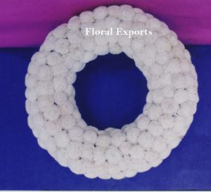 HALF KADAM WREATH