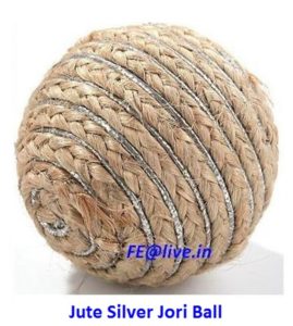 JUTE SILVER JORI BALL