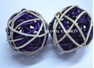 LATA BALL MULTI VIOLET & NATURAL