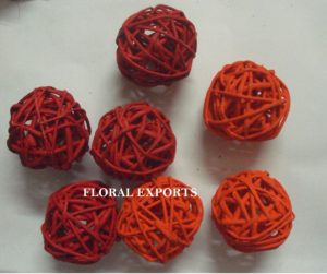 Lata Ball Orange and Red