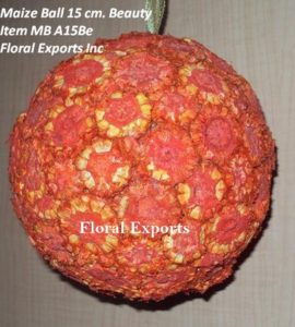 MAIZE BALL 15 CM. BEAUTY