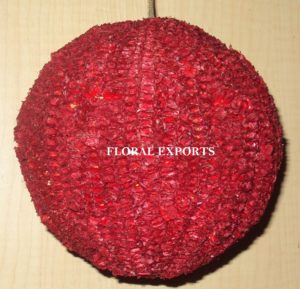 MAIZE BALL 15 CM. RED (Type B)