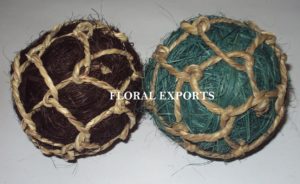 FIBRE ROPE BALL COLOUR