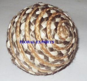 JUTE CHAIN & MULTI COLOUR BALL