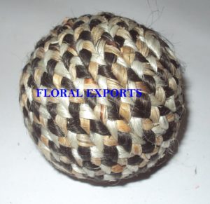 SISAL FIBRE MULTI COLOUR BALL